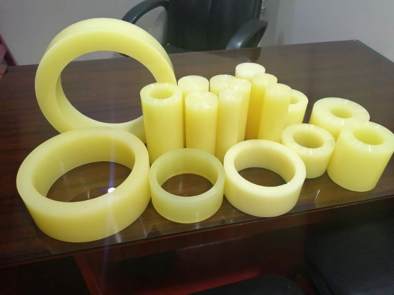 Bocinas, anillos y casquillos fabricados en poliuretano
